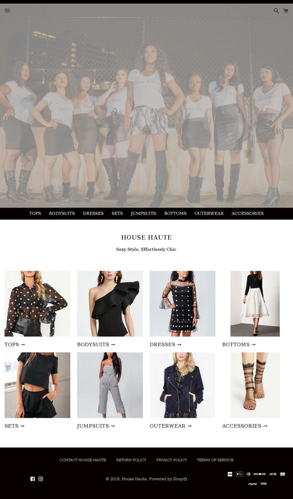 househaute.com — Shopify storefront screenshot