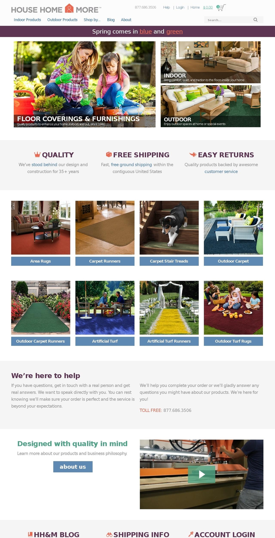 househomeandmore.com shopify website screenshot