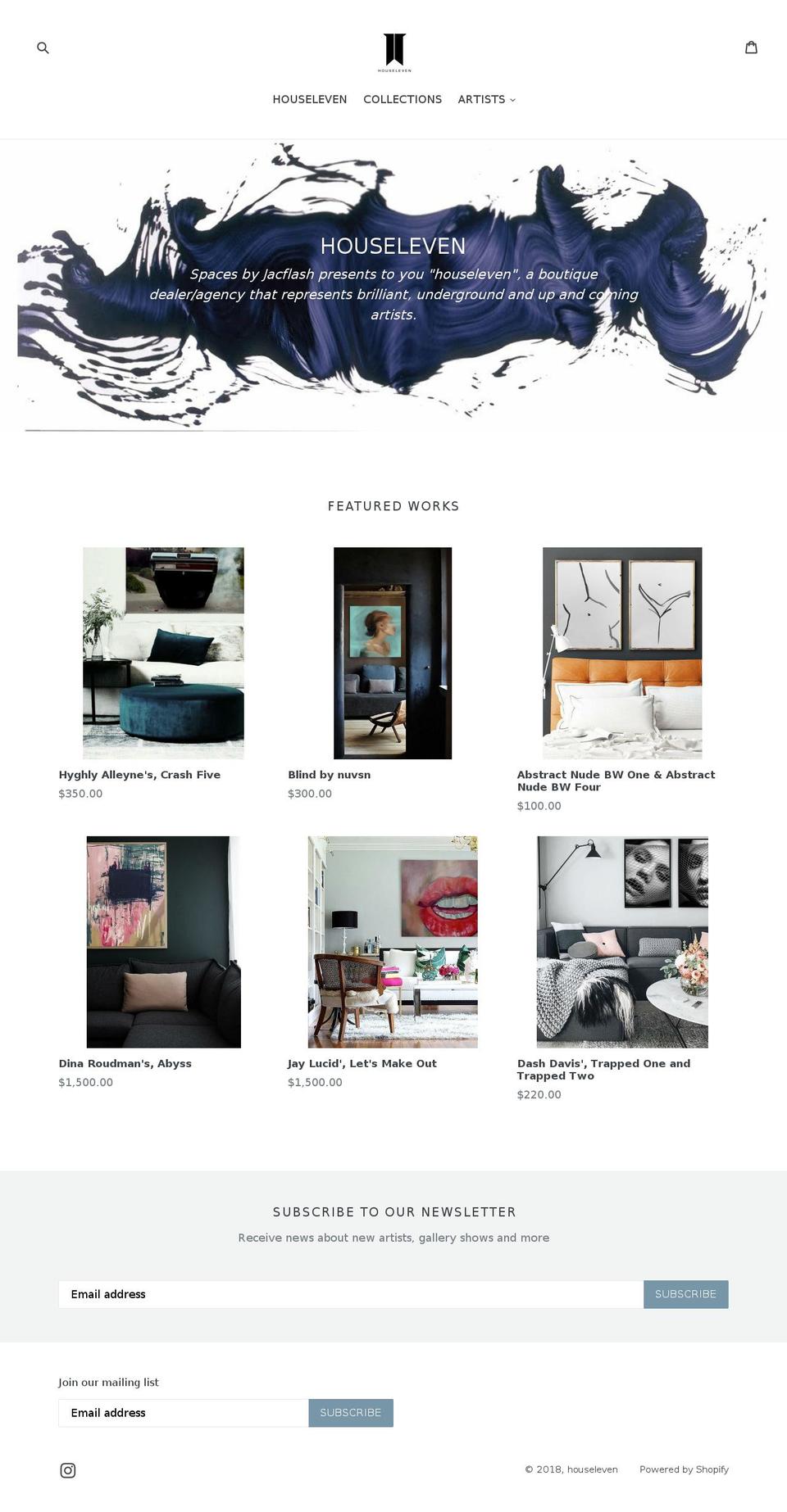 houseleven.com — Shopify storefront screenshot