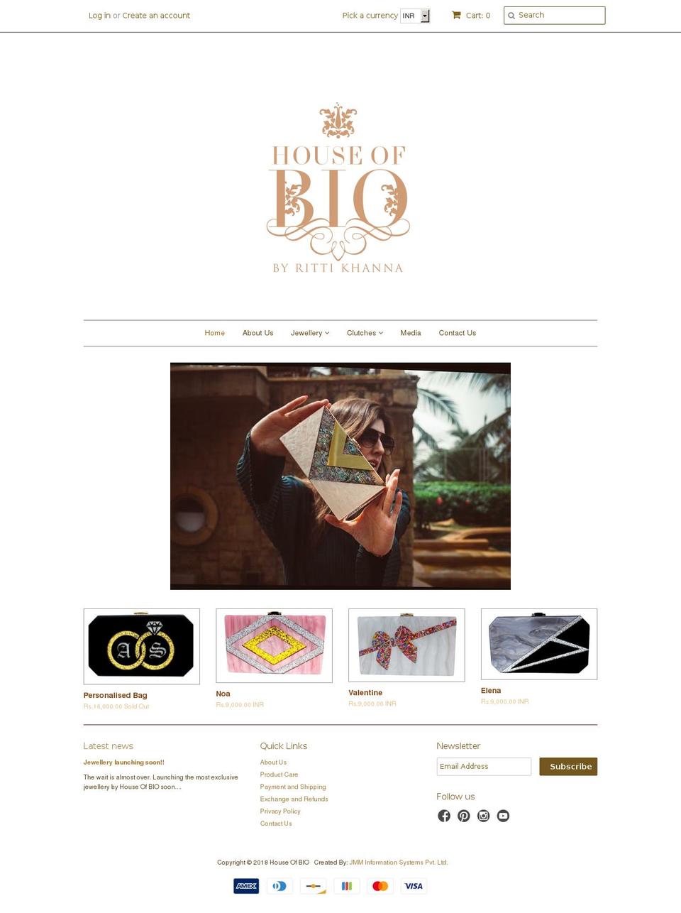 houseofbio.com — Shopify storefront screenshot
