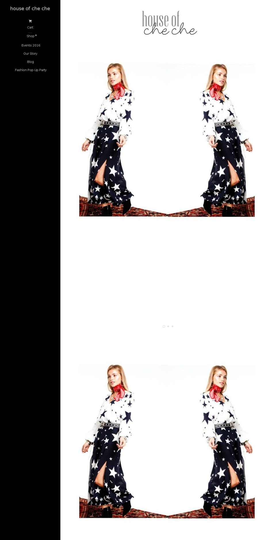 houseofcheche.com — Shopify storefront screenshot