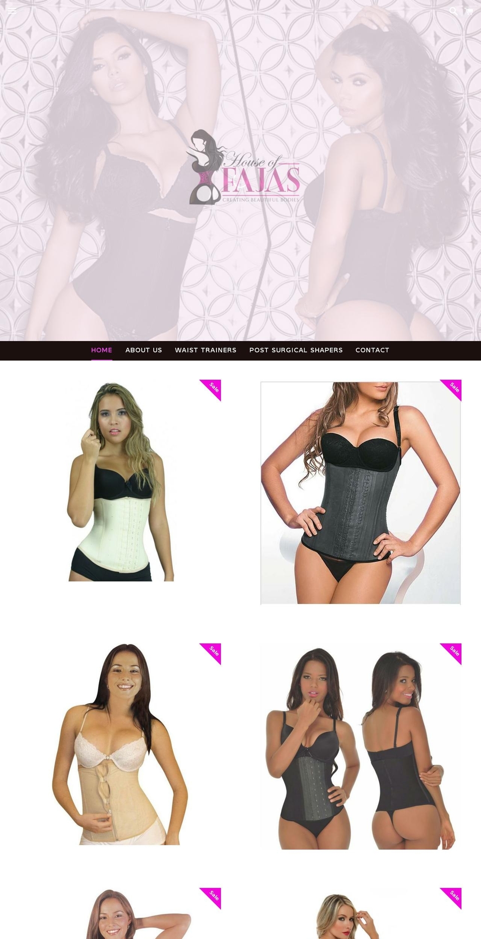 houseoffajas.com shopify website screenshot