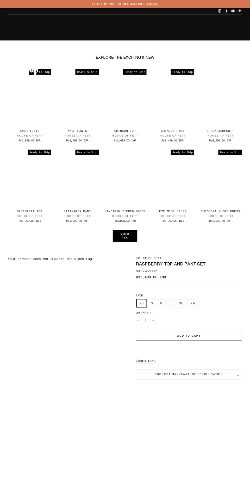 houseoffett.com shopify website screenshot