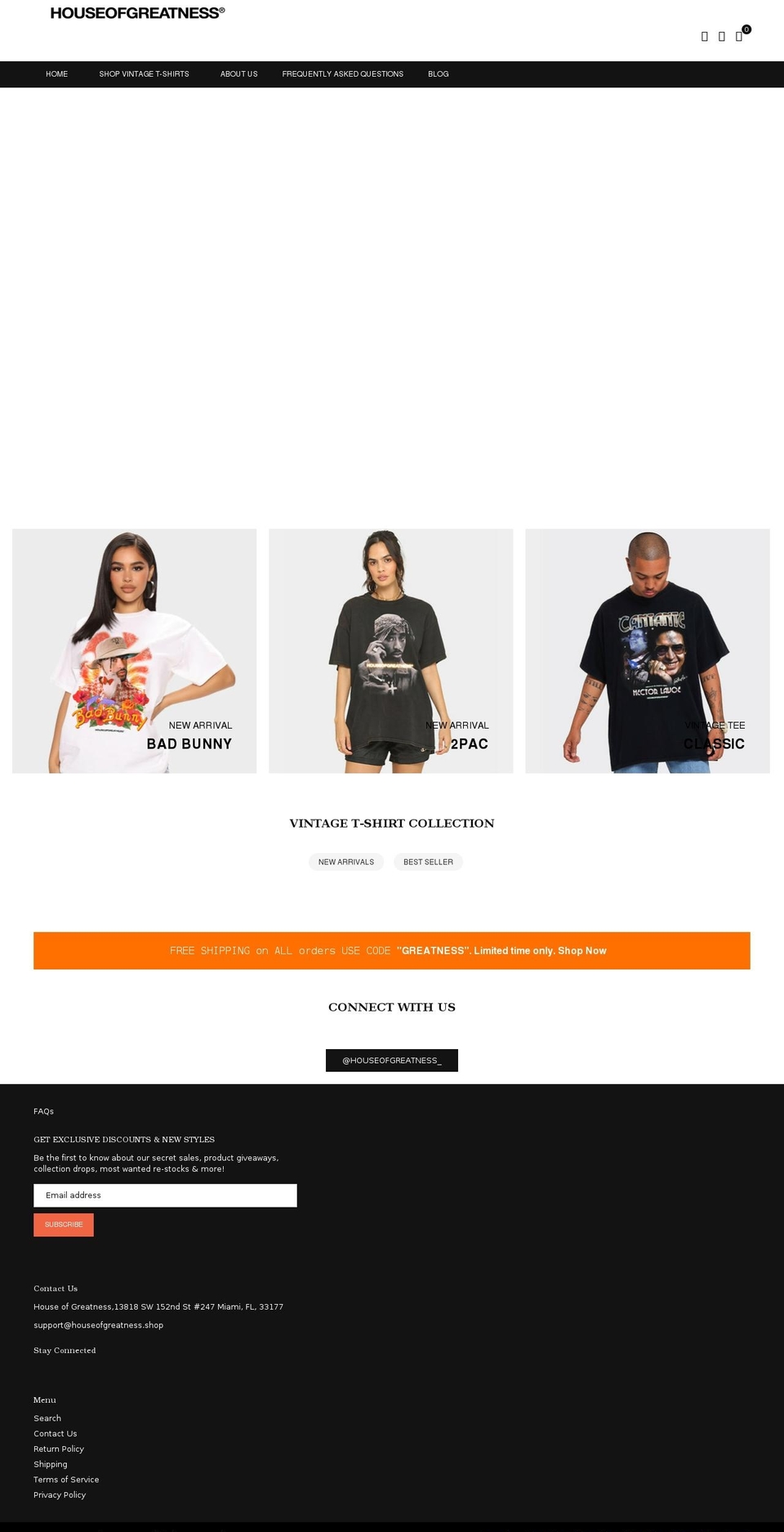 houseofgreatness.shop shopify website screenshot