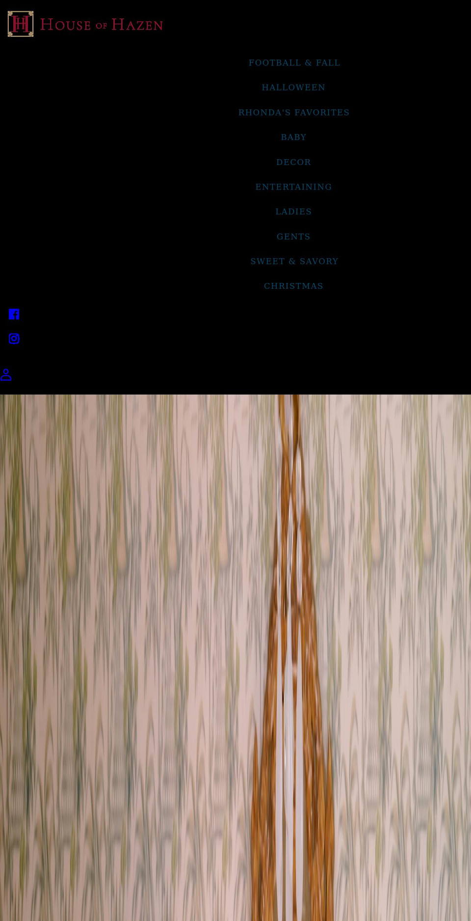 houseofhazen.com shopify website screenshot