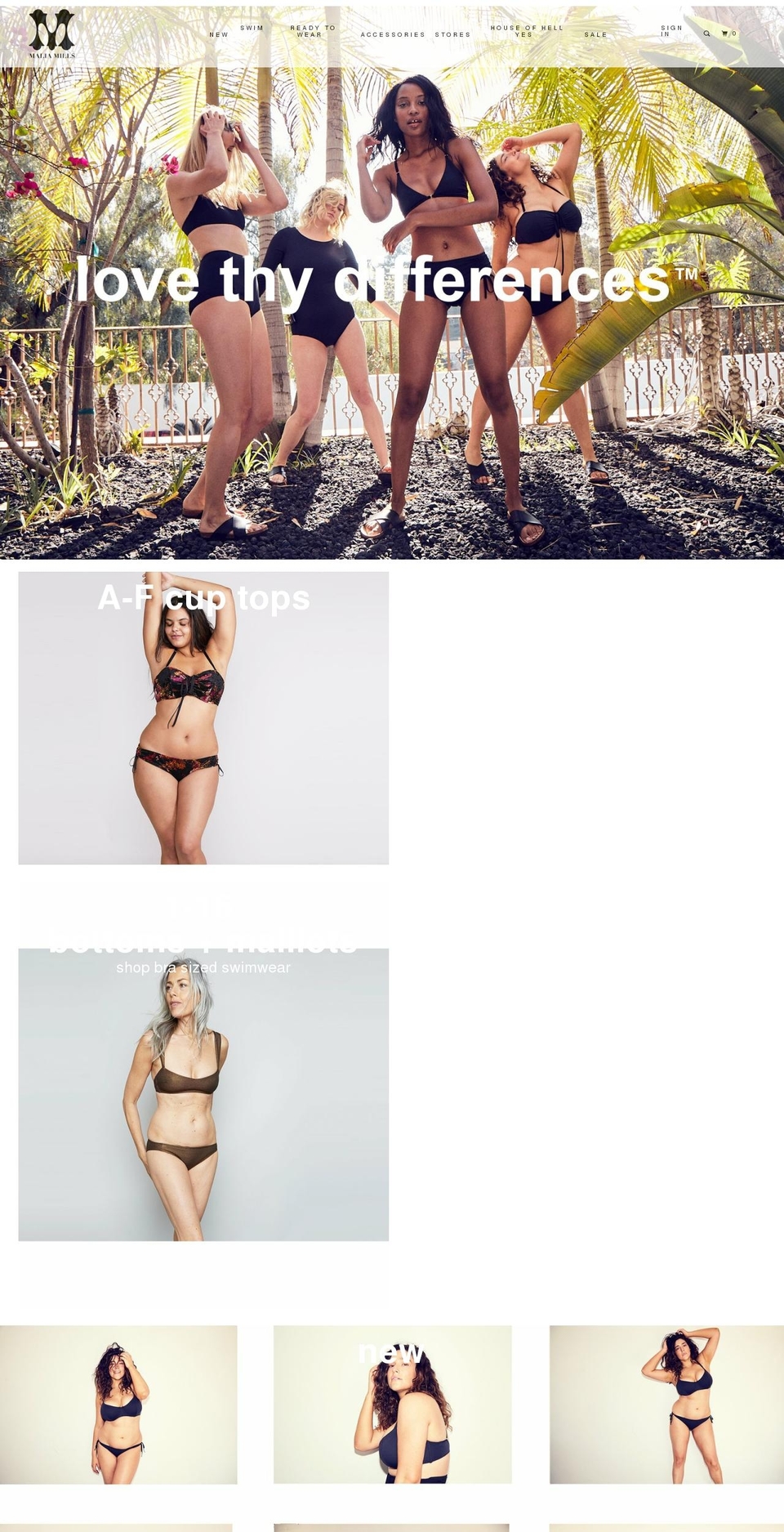 houseofhellyes.com — Shopify storefront screenshot