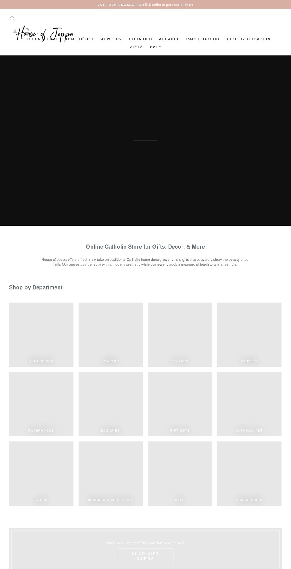 houseofjoppa.com shopify website screenshot