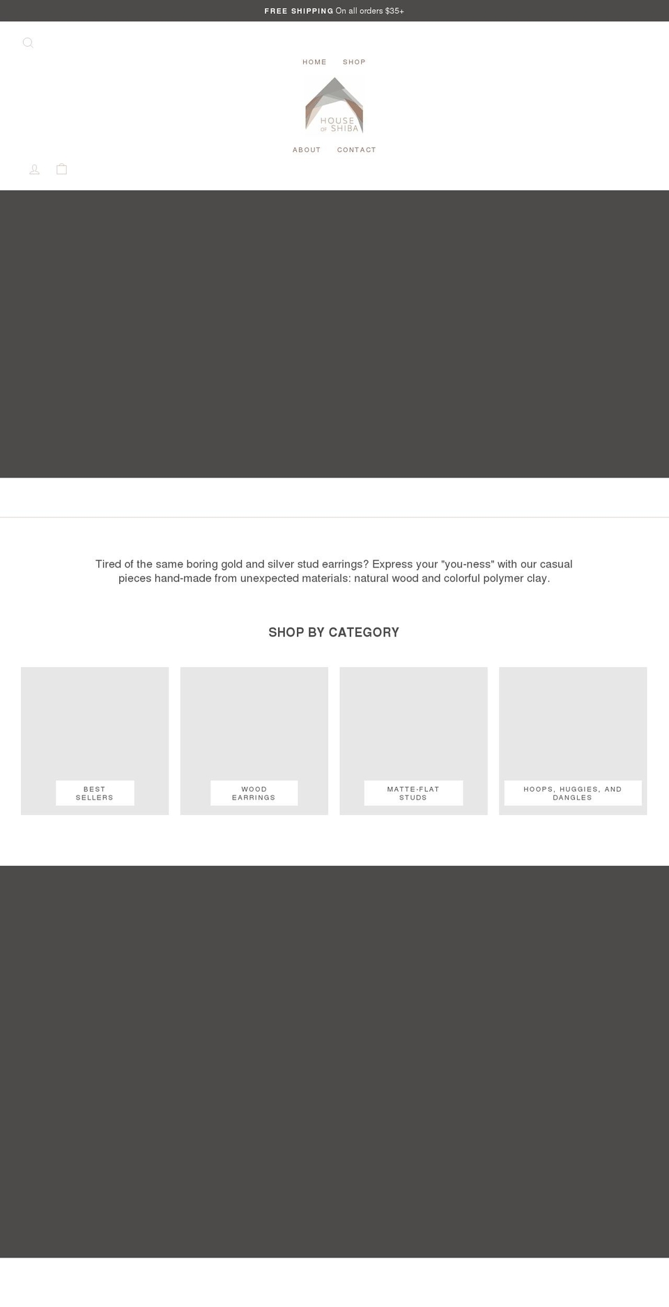 houseofshiba.com shopify website screenshot