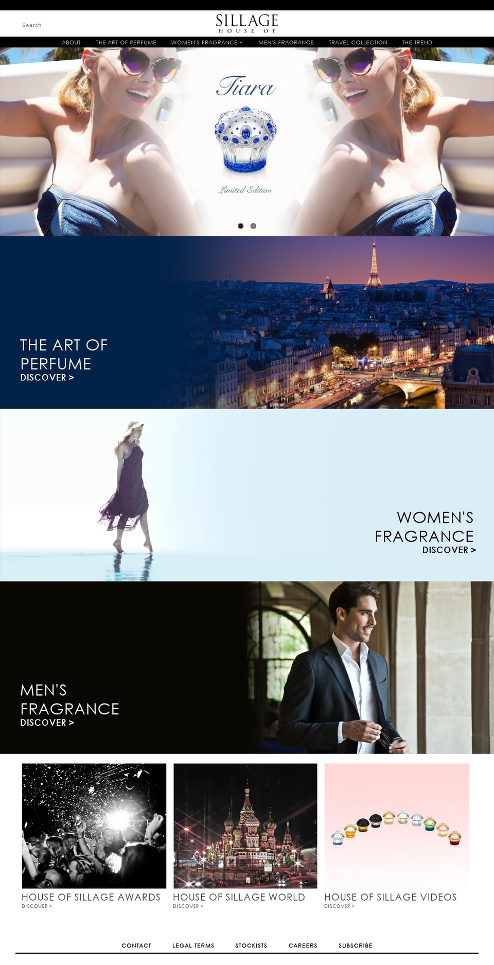 houseofsillage.com shopify website screenshot