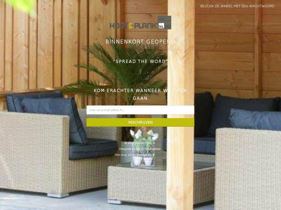 houten-plank.nl shopify website screenshot