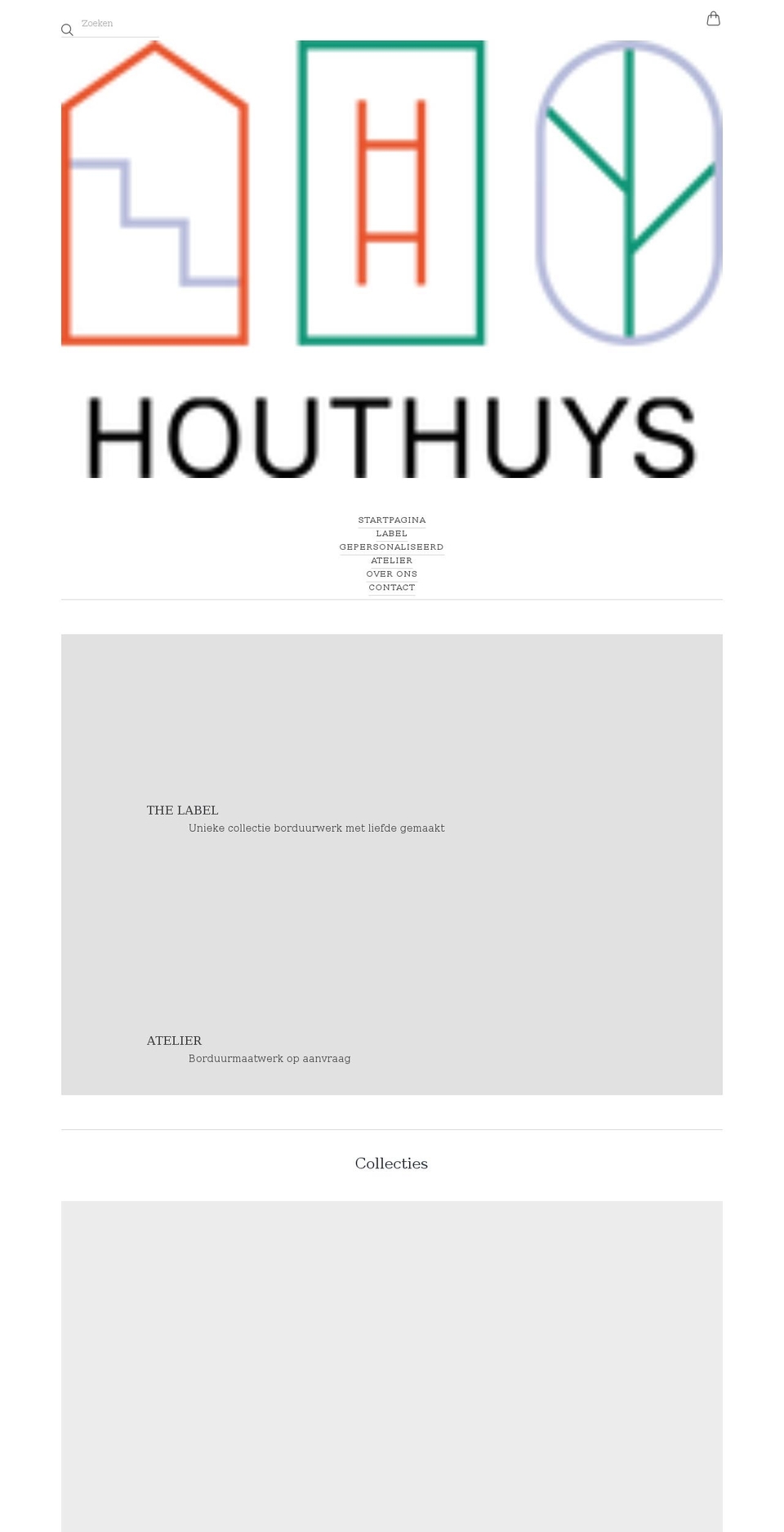 houthuys.com shopify website screenshot