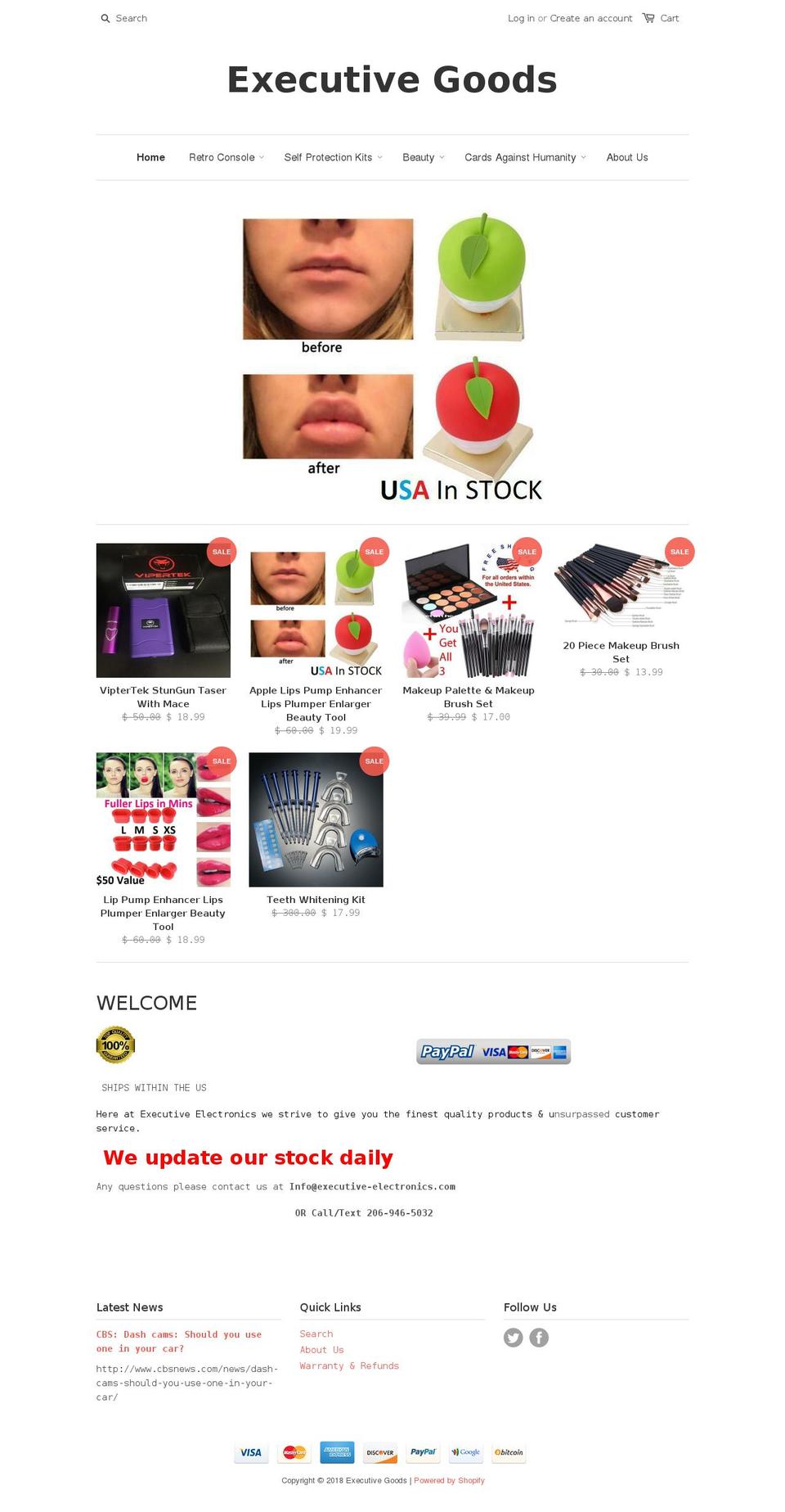 hoverboardspnw.com — Shopify storefront screenshot