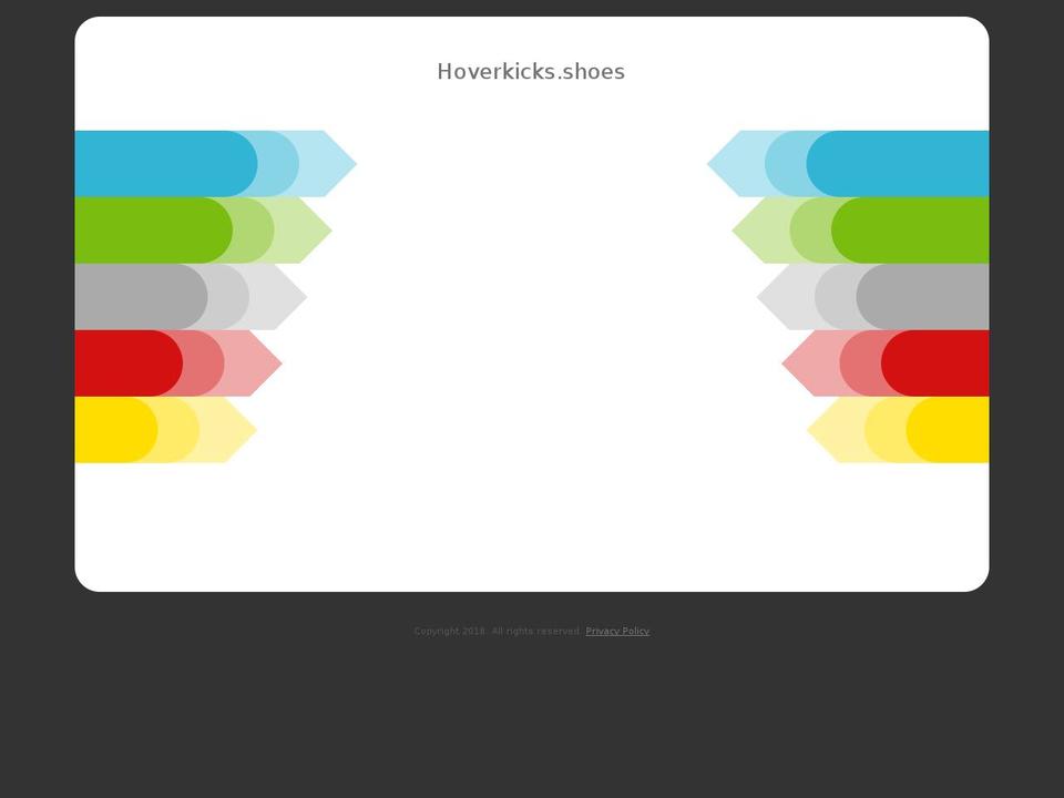 hoverkicks.shoes shopify website screenshot