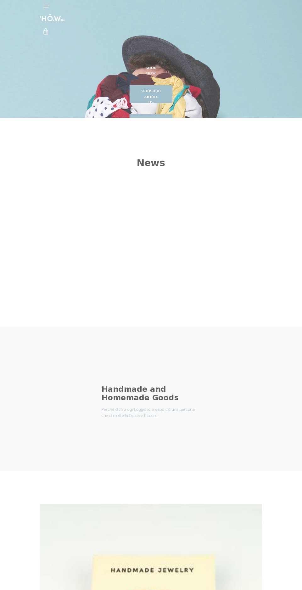 howconceptstore.com — Shopify storefront screenshot