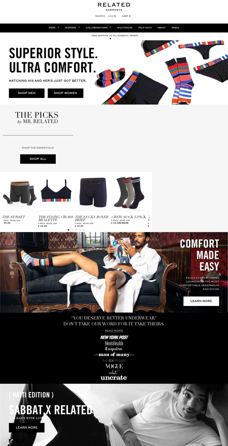 howdoyourelate.com — Shopify storefront screenshot