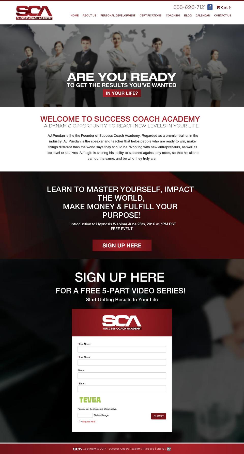 SCA_ISR_Theme Shopify theme site example howtocoachafish.com