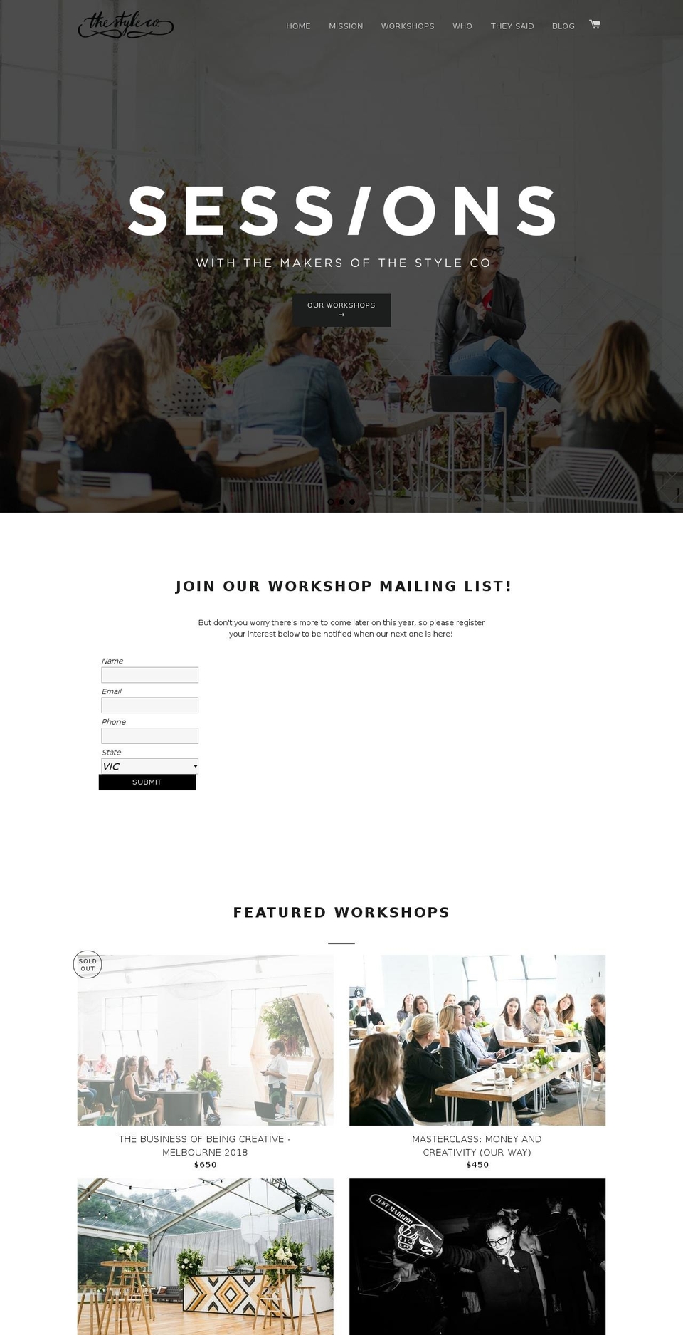 howtostyleco.com.au shopify website screenshot