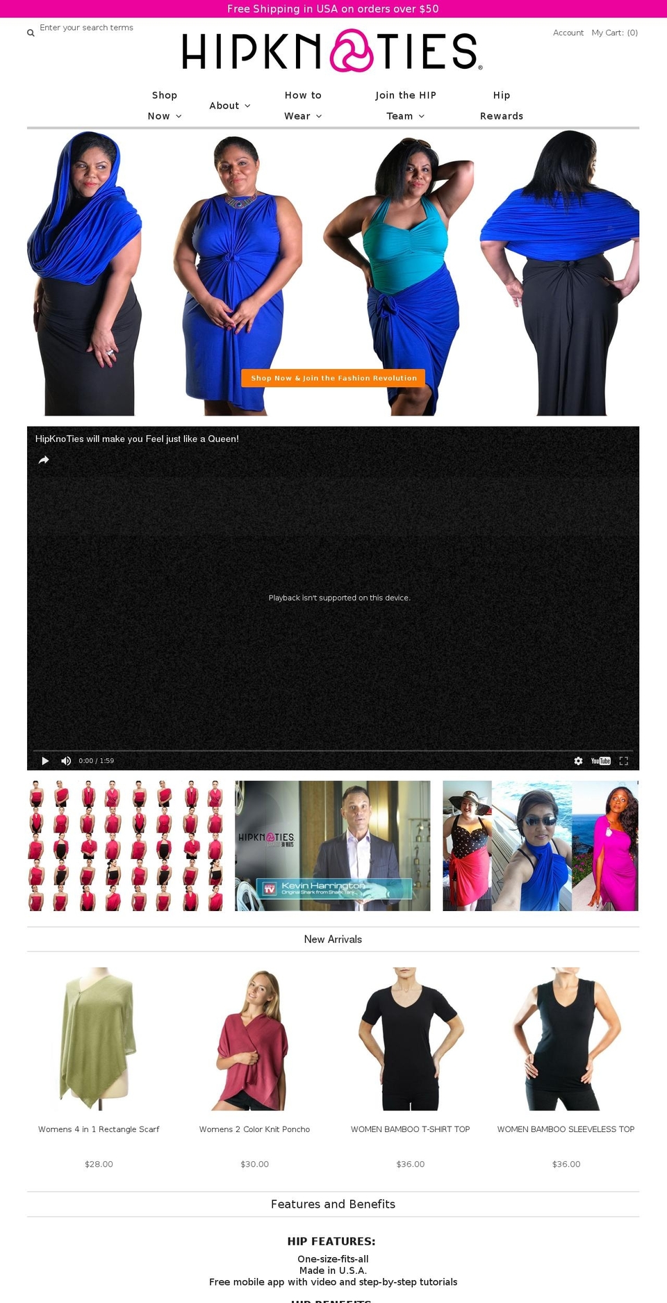 hpknoties.com shopify website screenshot