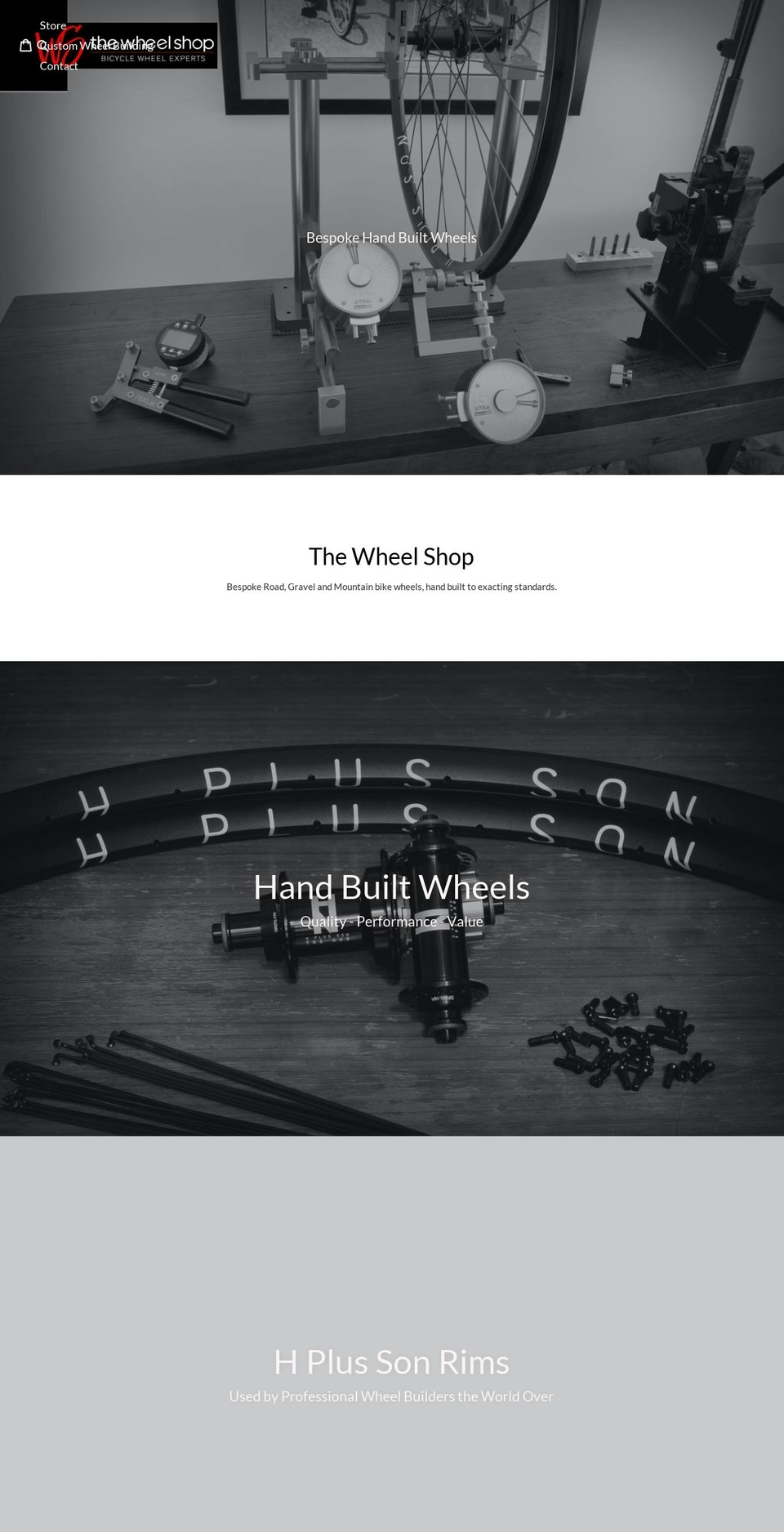 hplusson.com.au shopify website screenshot