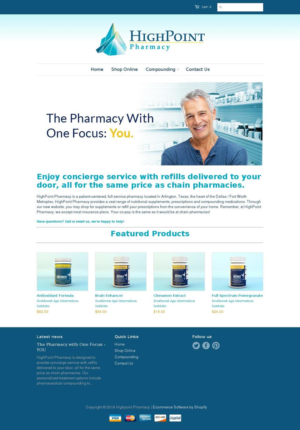 hpptx.com shopify website screenshot
