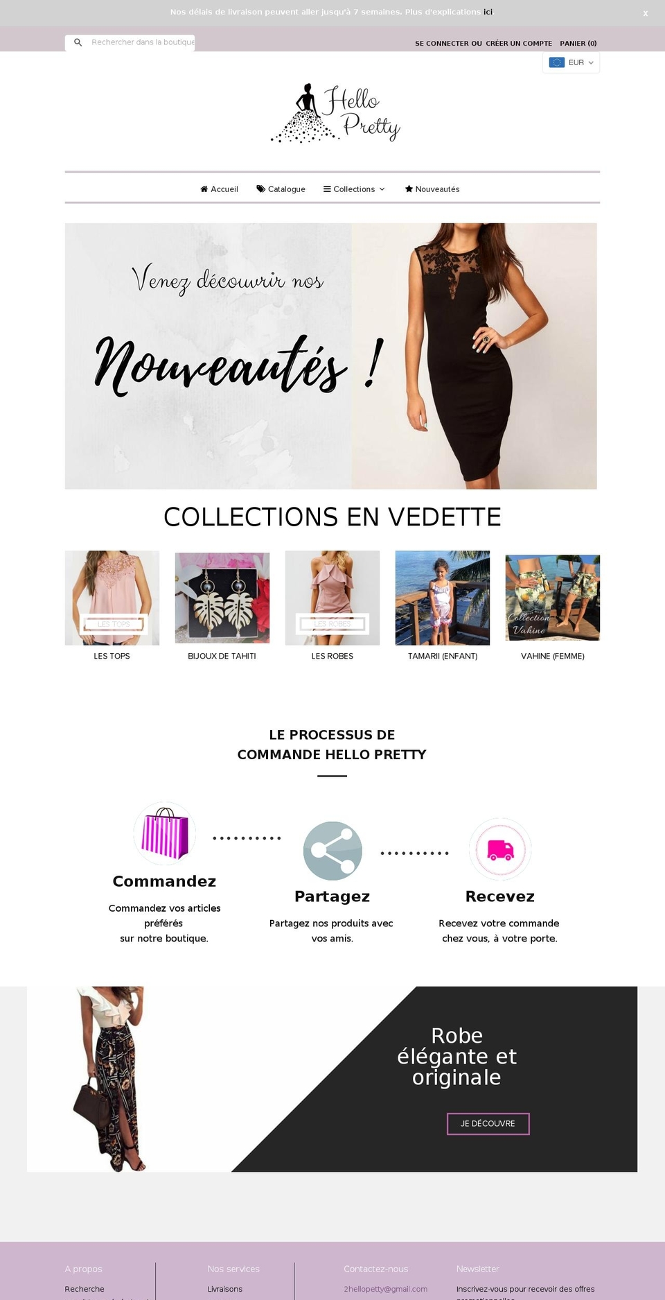 hpretty.com — Shopify storefront screenshot