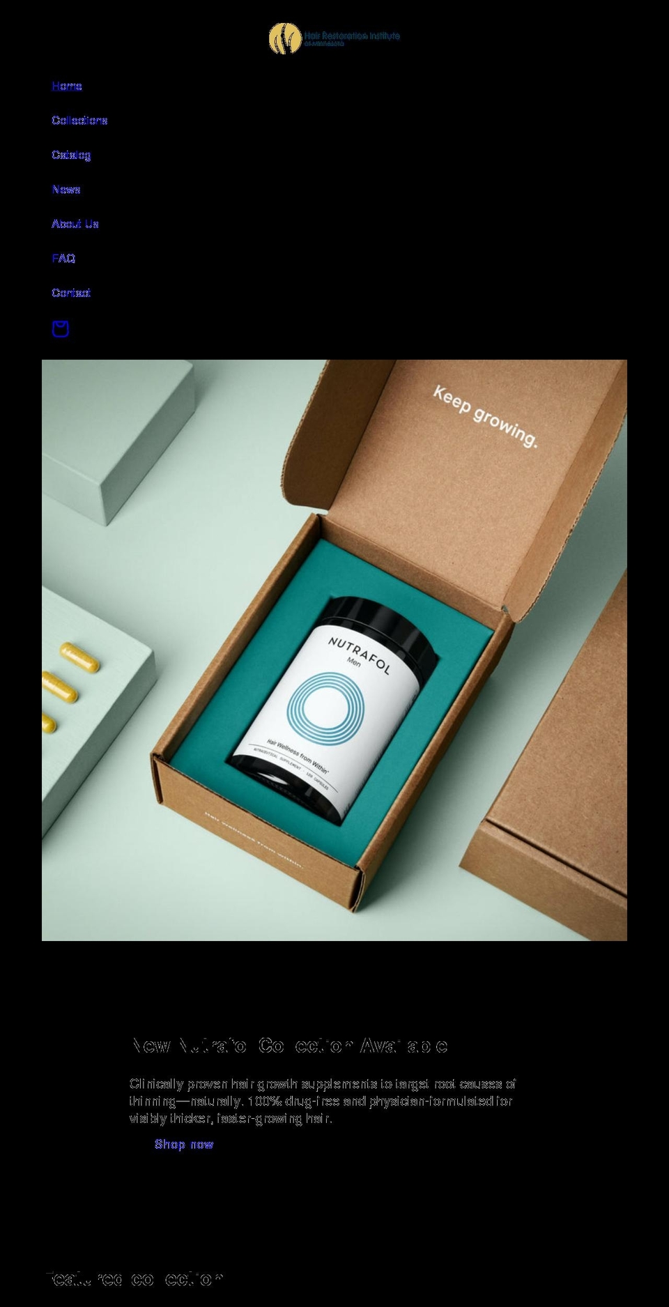 hristore.com shopify website screenshot