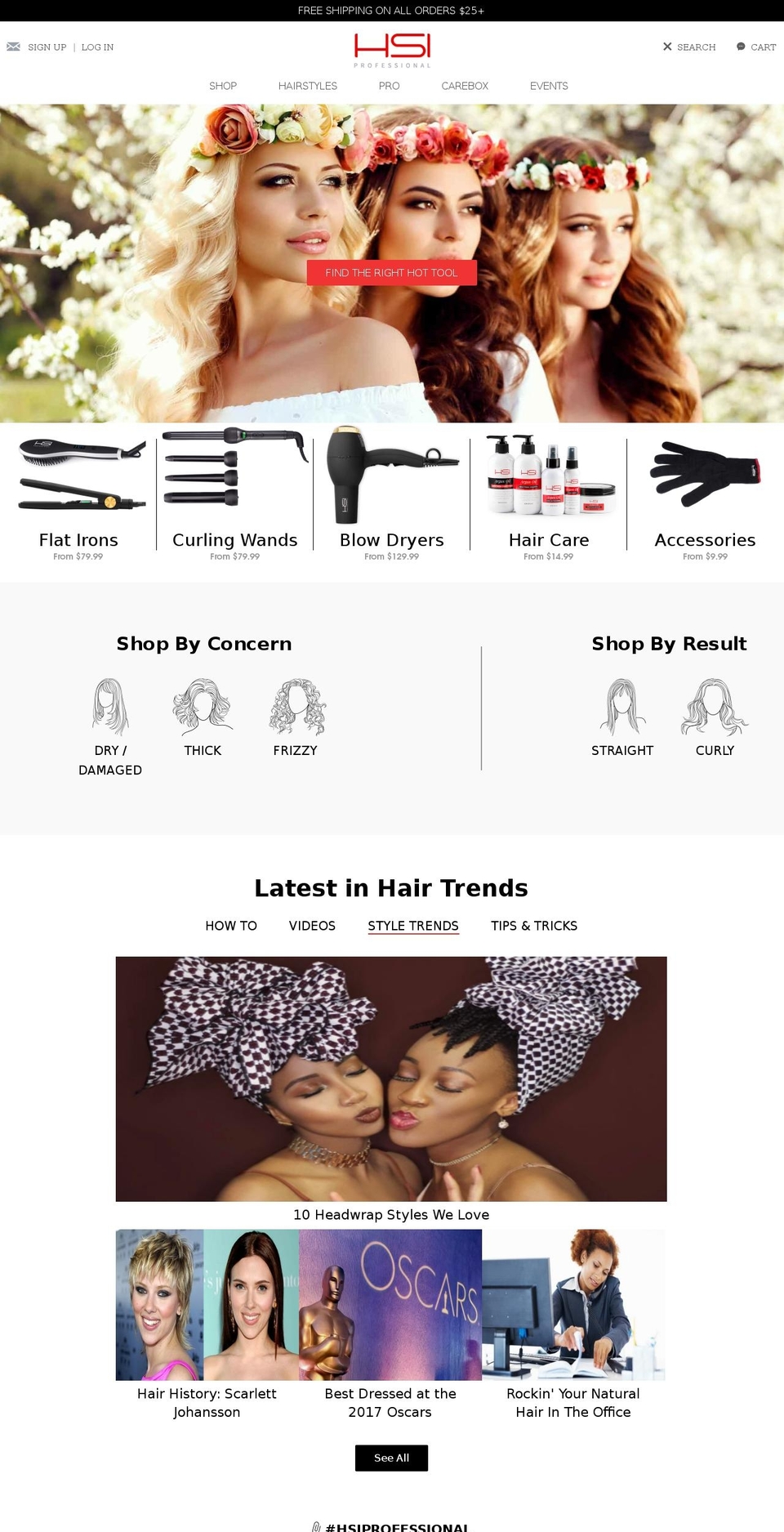HSI Professional - Feb 15th Shopify theme site example hsiflatiron.com