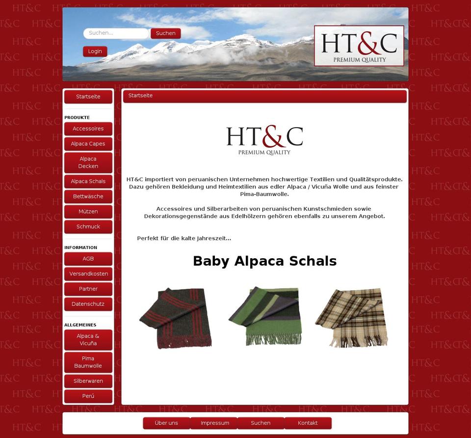 ht-c.de shopify website screenshot