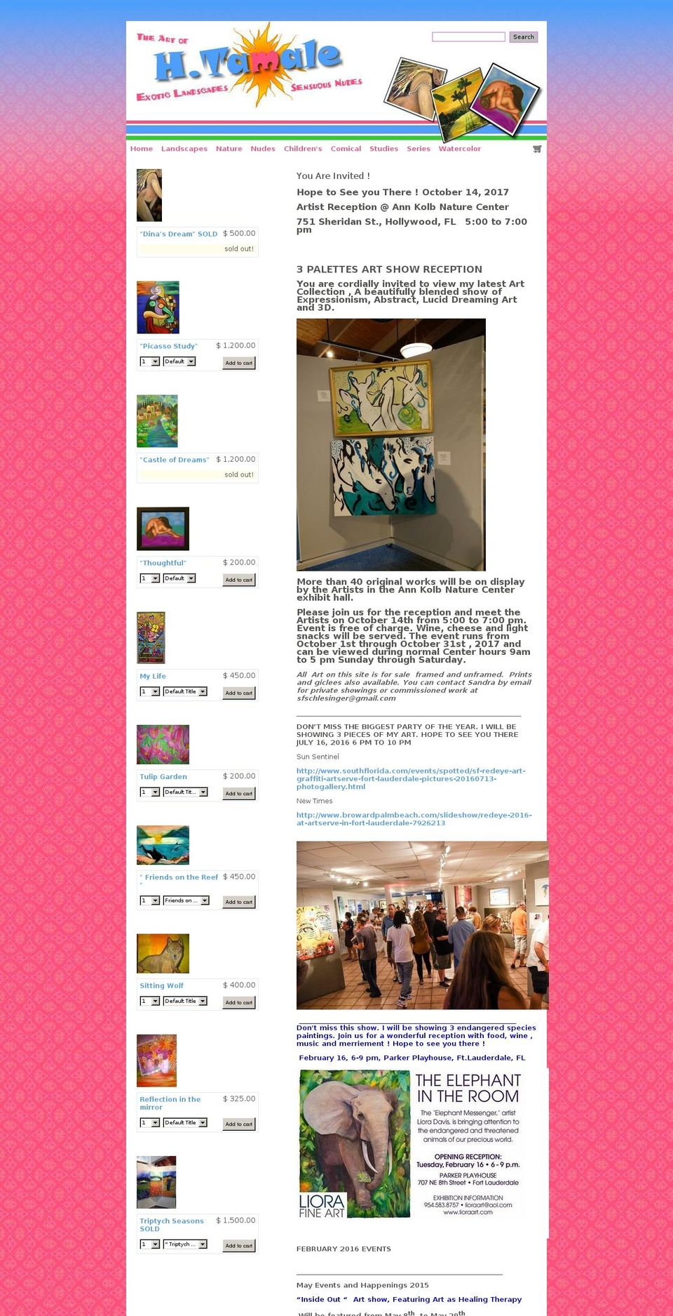 htamale.com — Shopify storefront screenshot