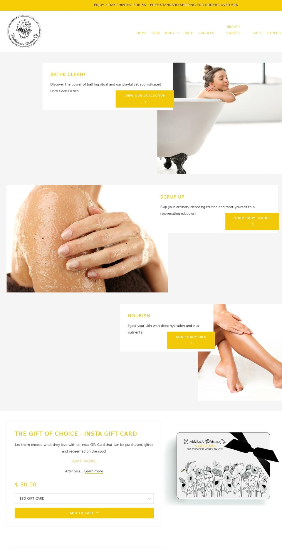 htbath.com shopify website screenshot