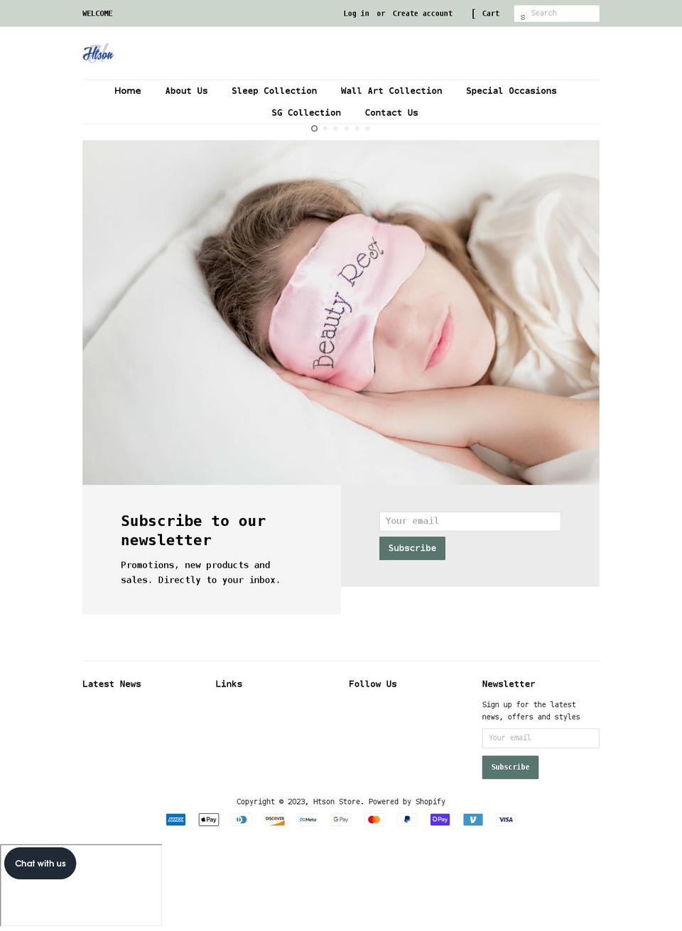 htsonstore.com — Shopify storefront screenshot
