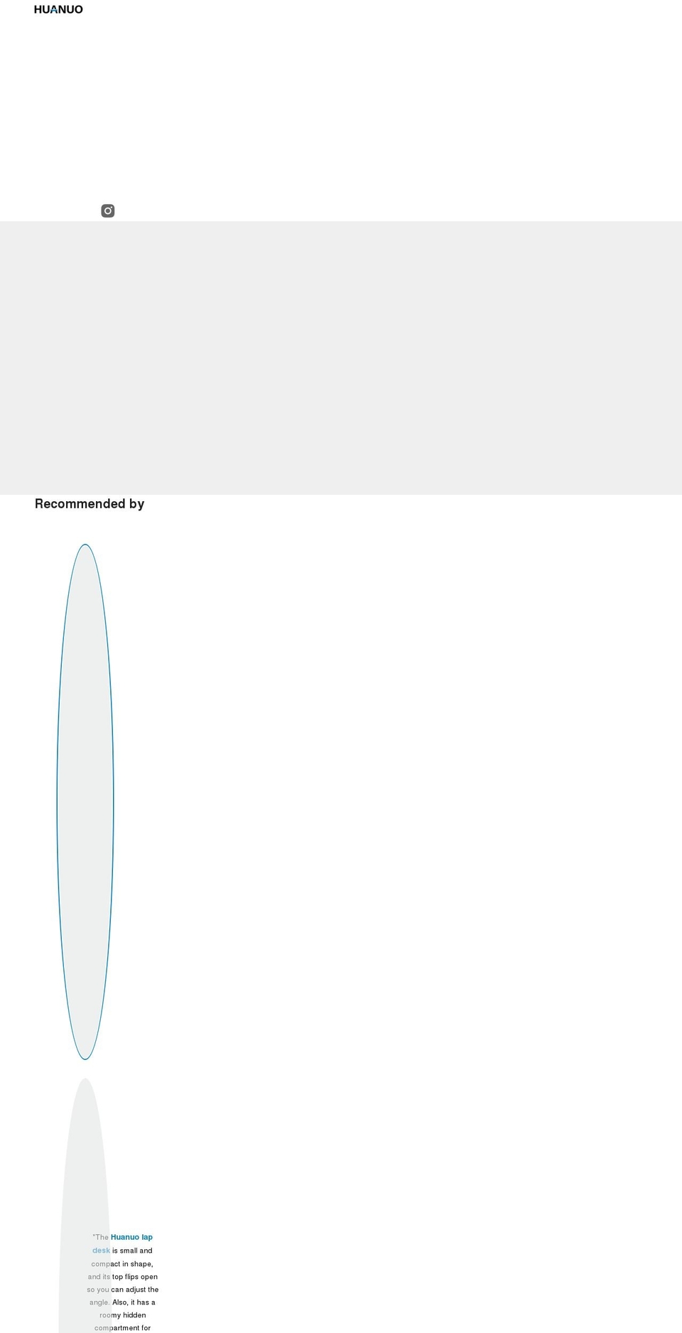 huanuo.com shopify website screenshot