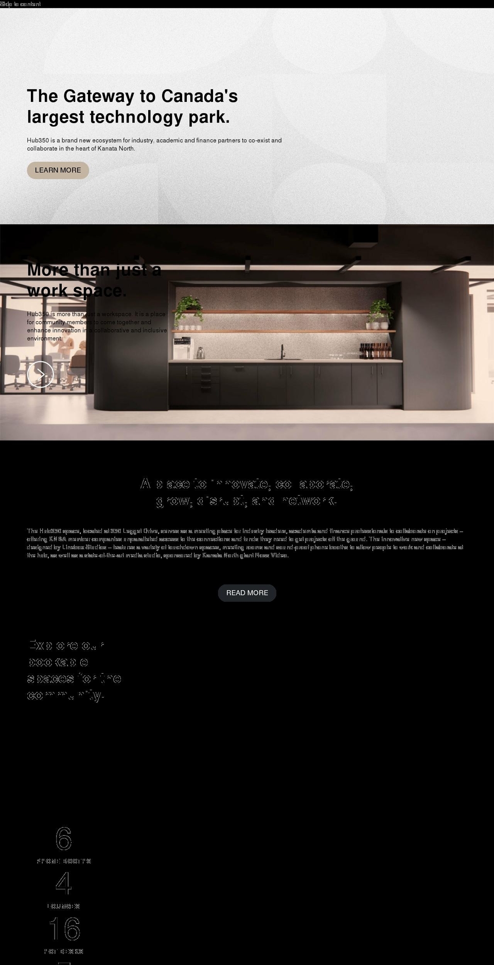 hub350.com shopify website screenshot