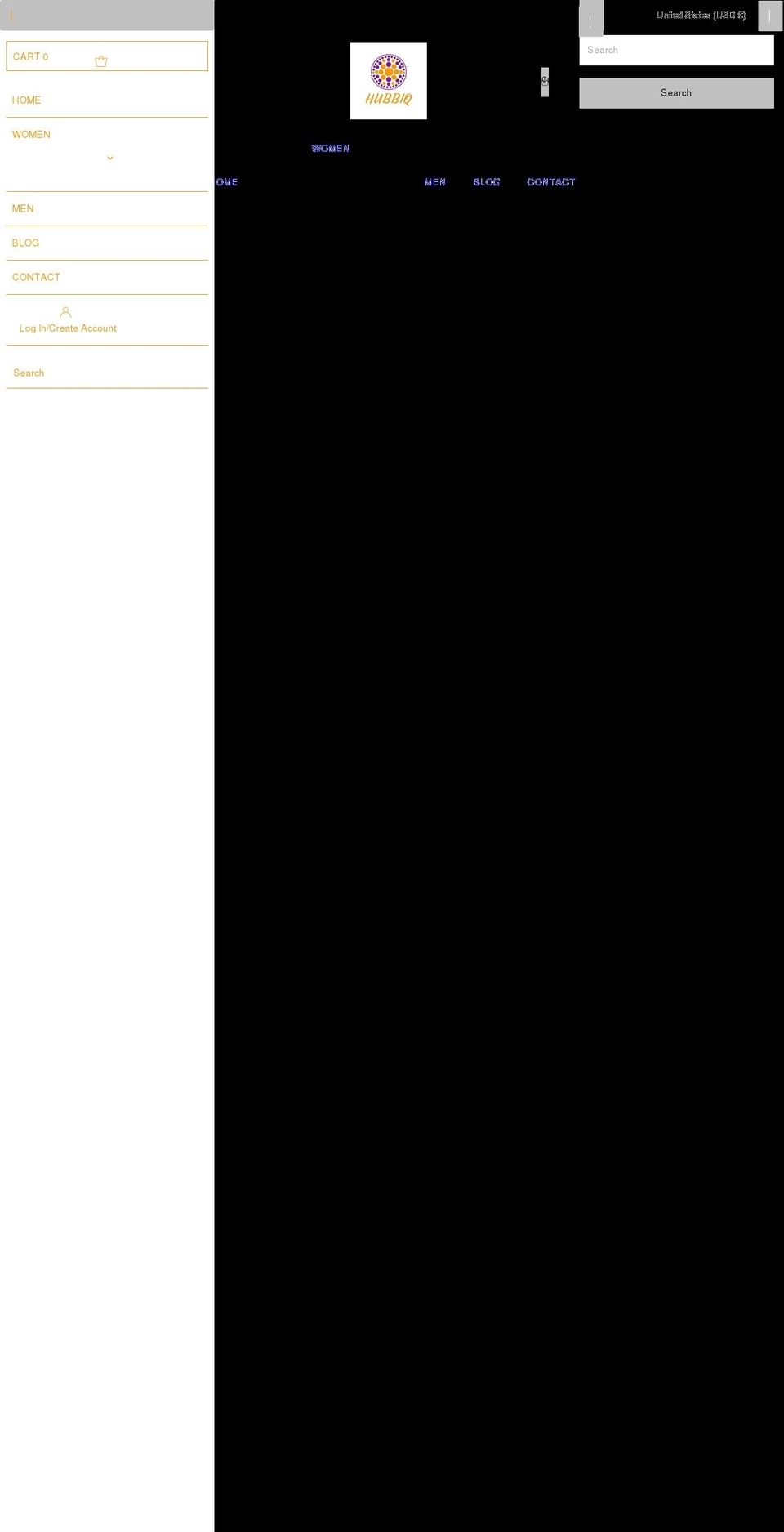 hubbiq.com shopify website screenshot
