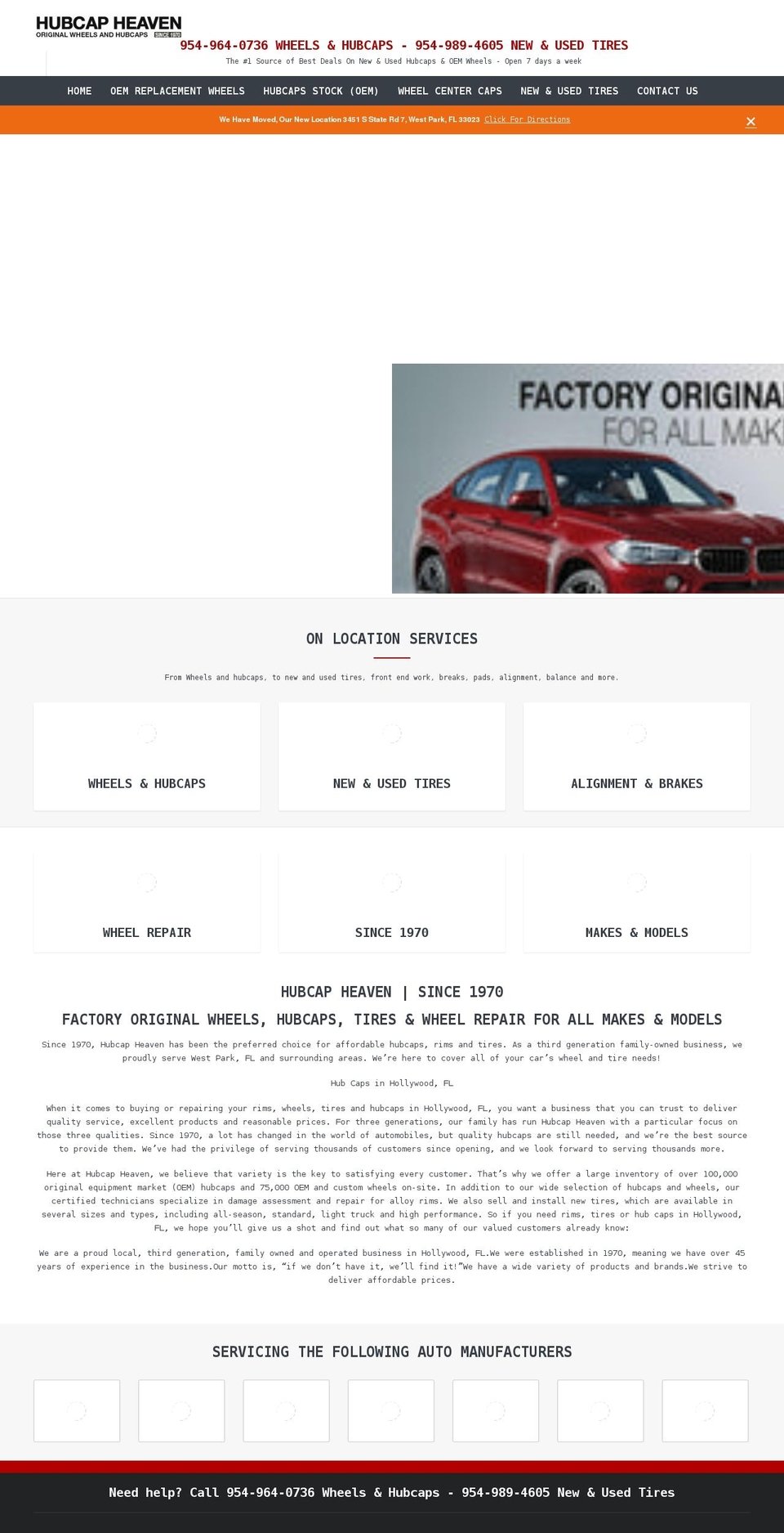 Caros--sections-ready Shopify theme site example hubcapheavenfl.com