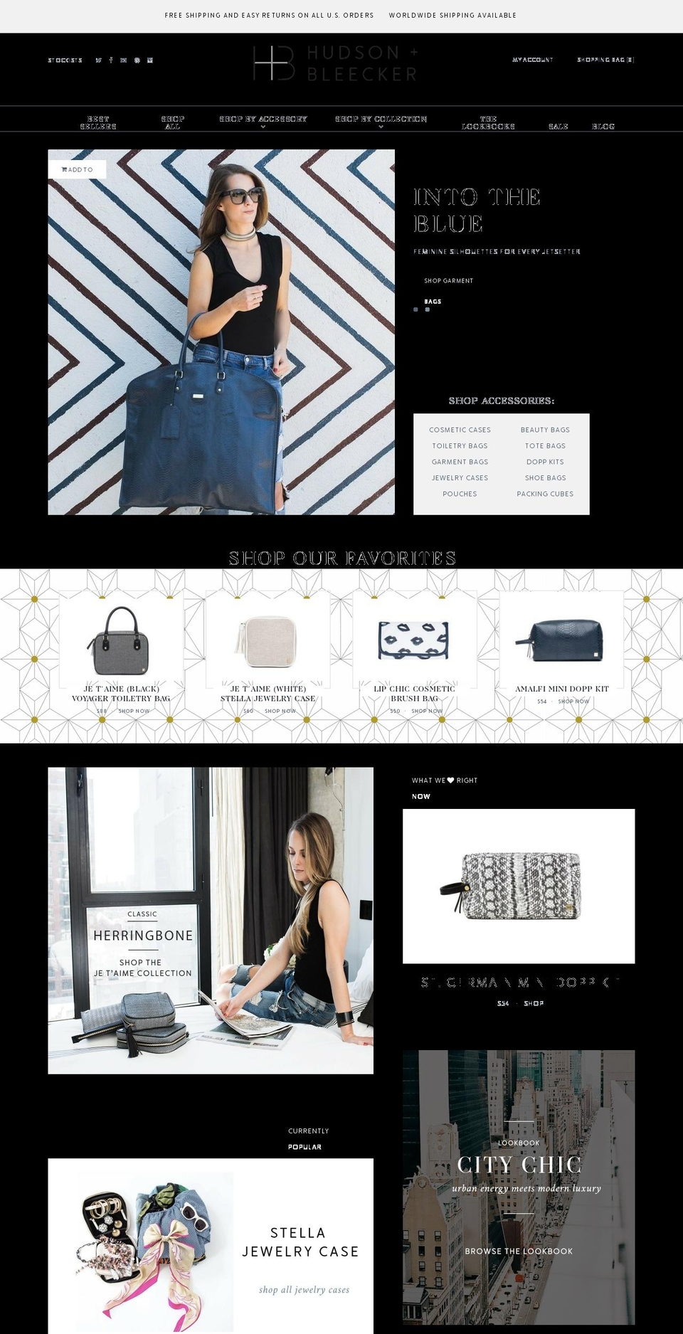 hudsonandbleecker.com shopify website screenshot