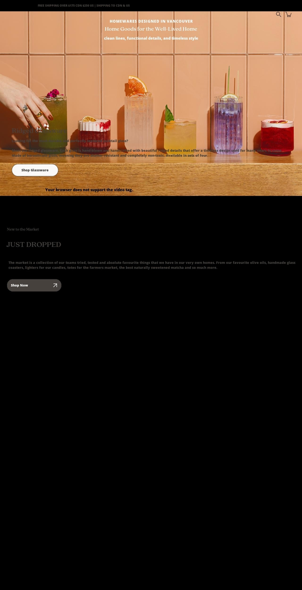hudsonandoak.com shopify website screenshot