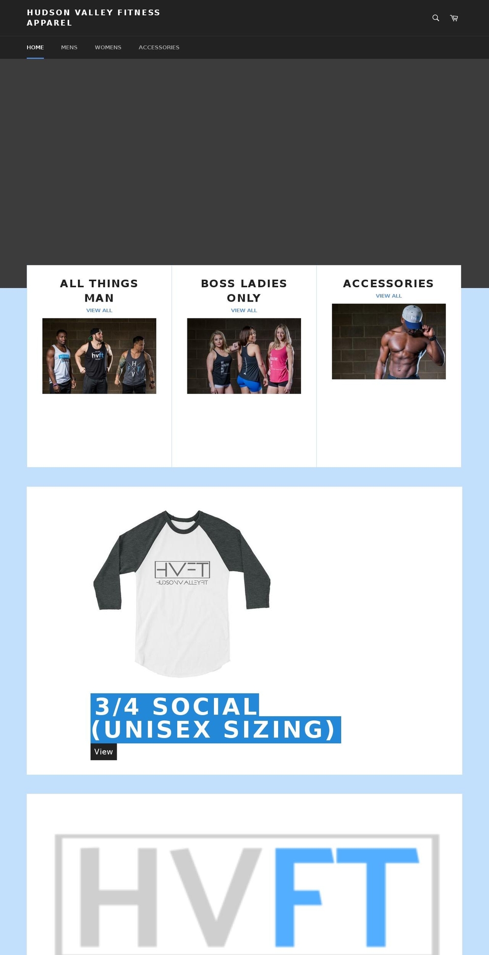hudsonvalleyfit.com — Shopify storefront screenshot