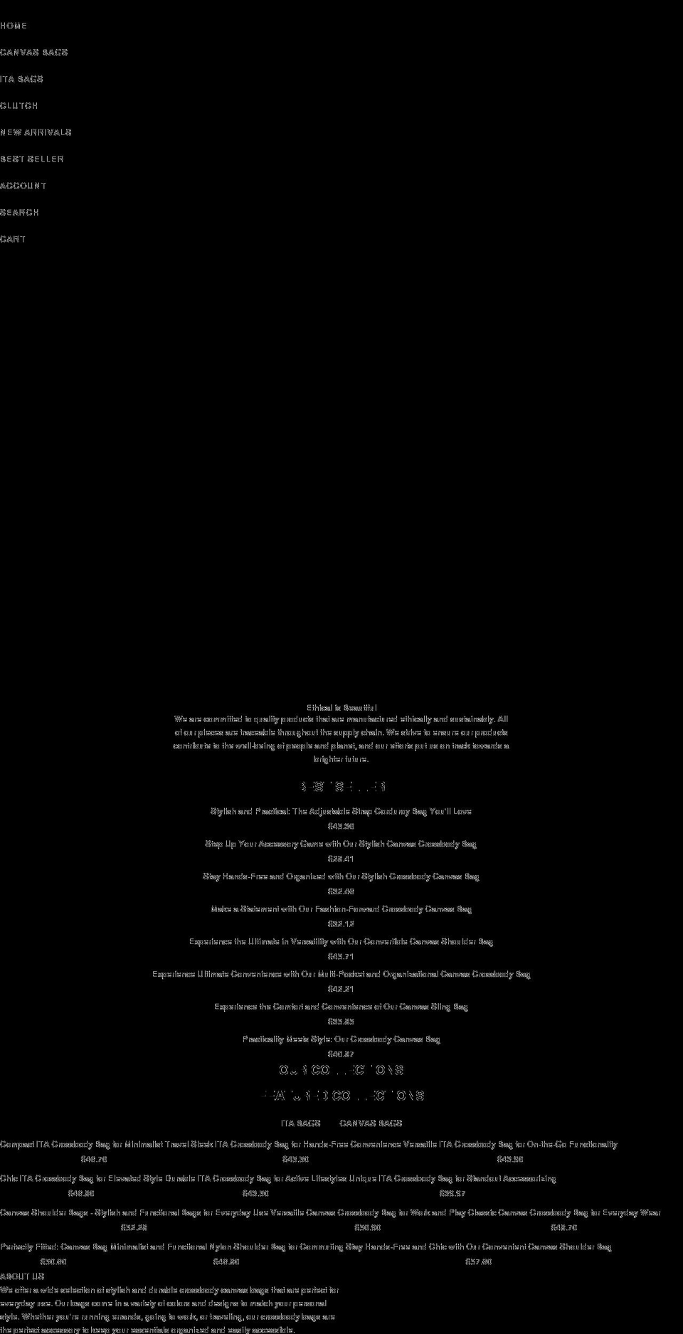 huffmanx.com shopify website screenshot