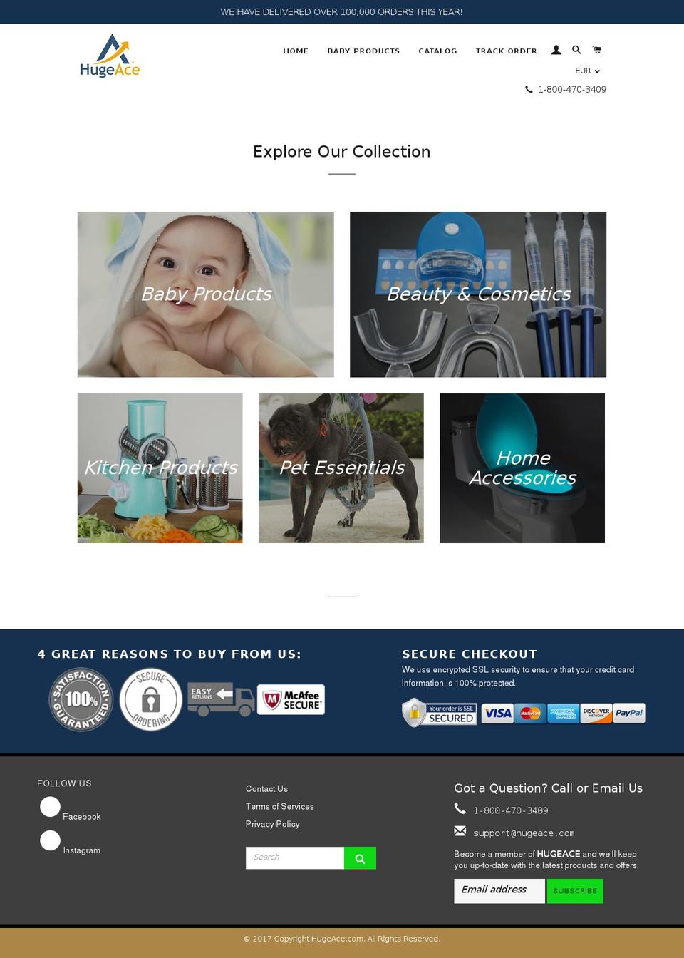 TheMMThemeAutoInstall Shopify theme site example hugeace.com