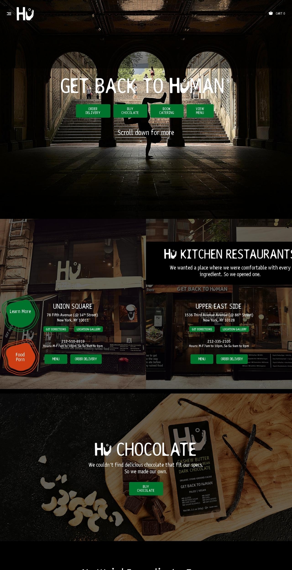 hukitchen.net shopify website screenshot