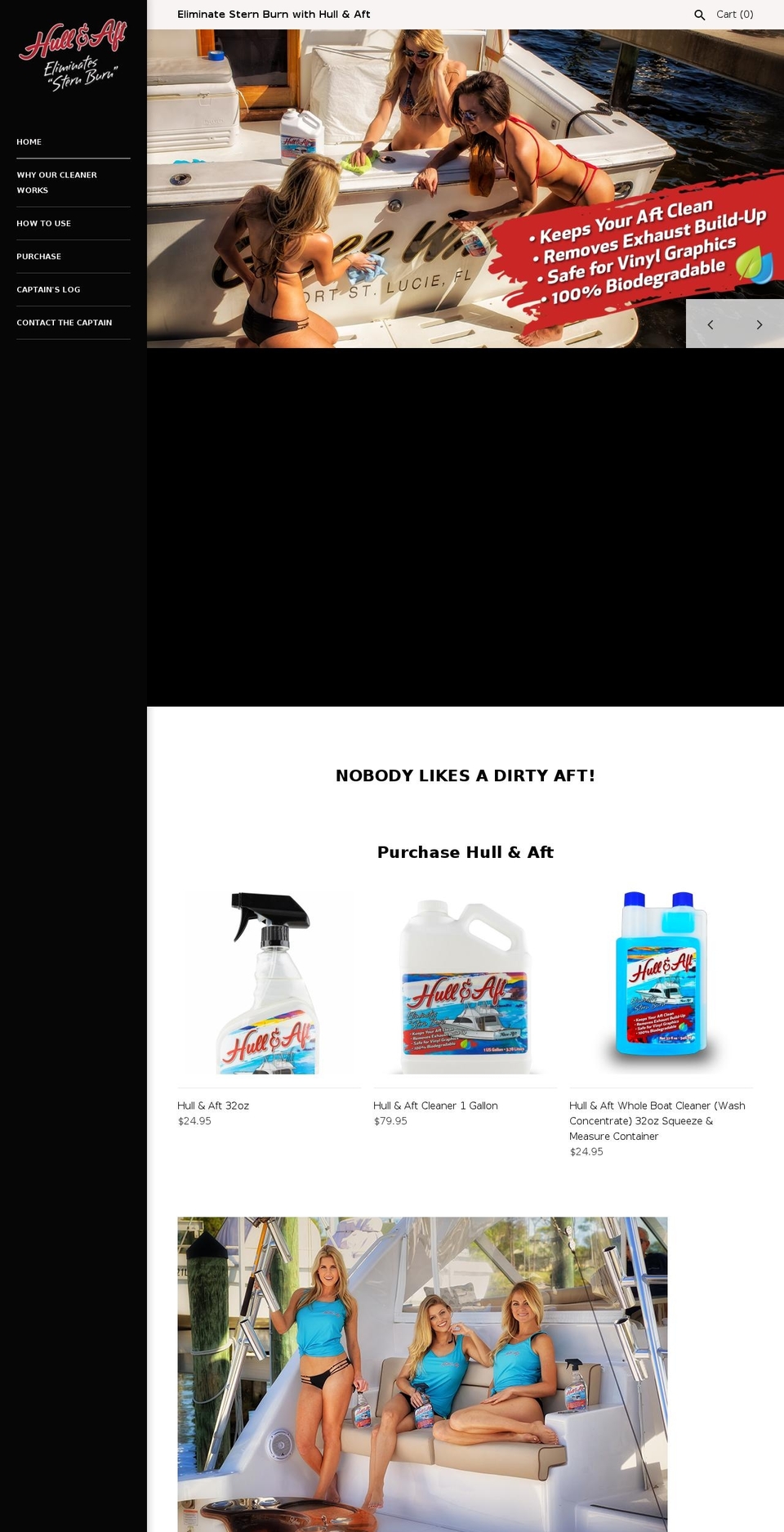 hullandass.com — Shopify storefront screenshot