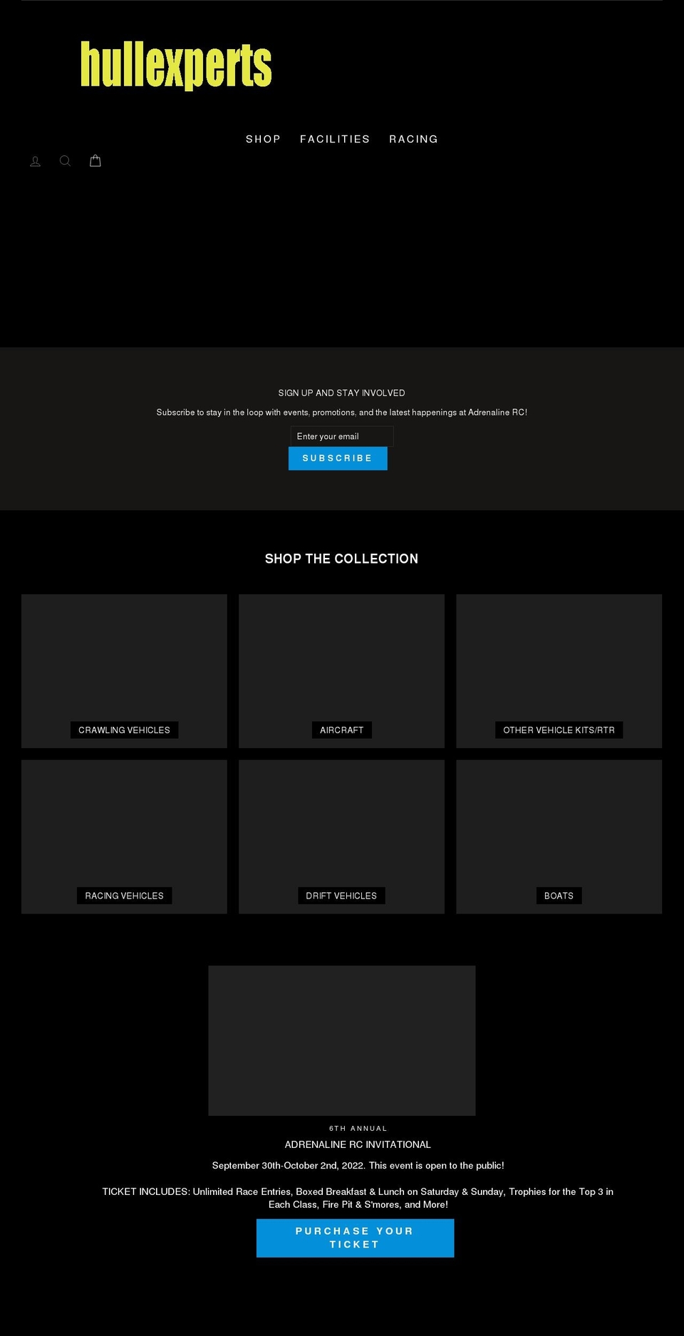 hullexperts.com shopify website screenshot