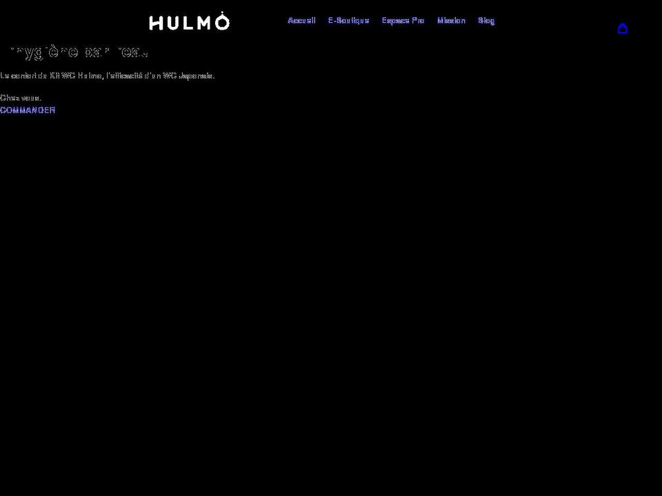 hulmo.com shopify website screenshot