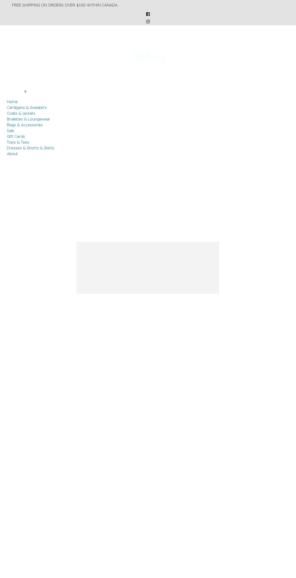 huluhayboutique.com shopify website screenshot