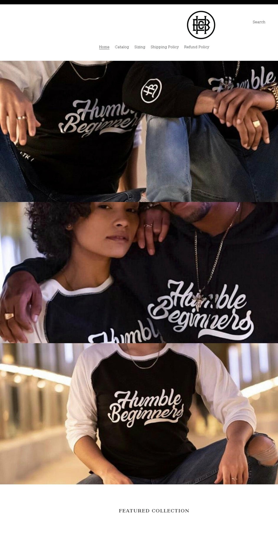 humblebeginnersatl.com shopify website screenshot
