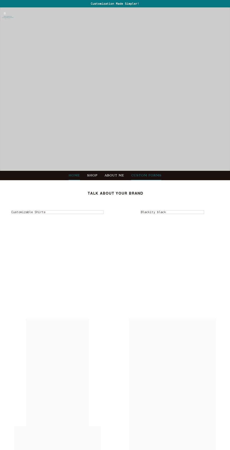 humbledattire.com shopify website screenshot