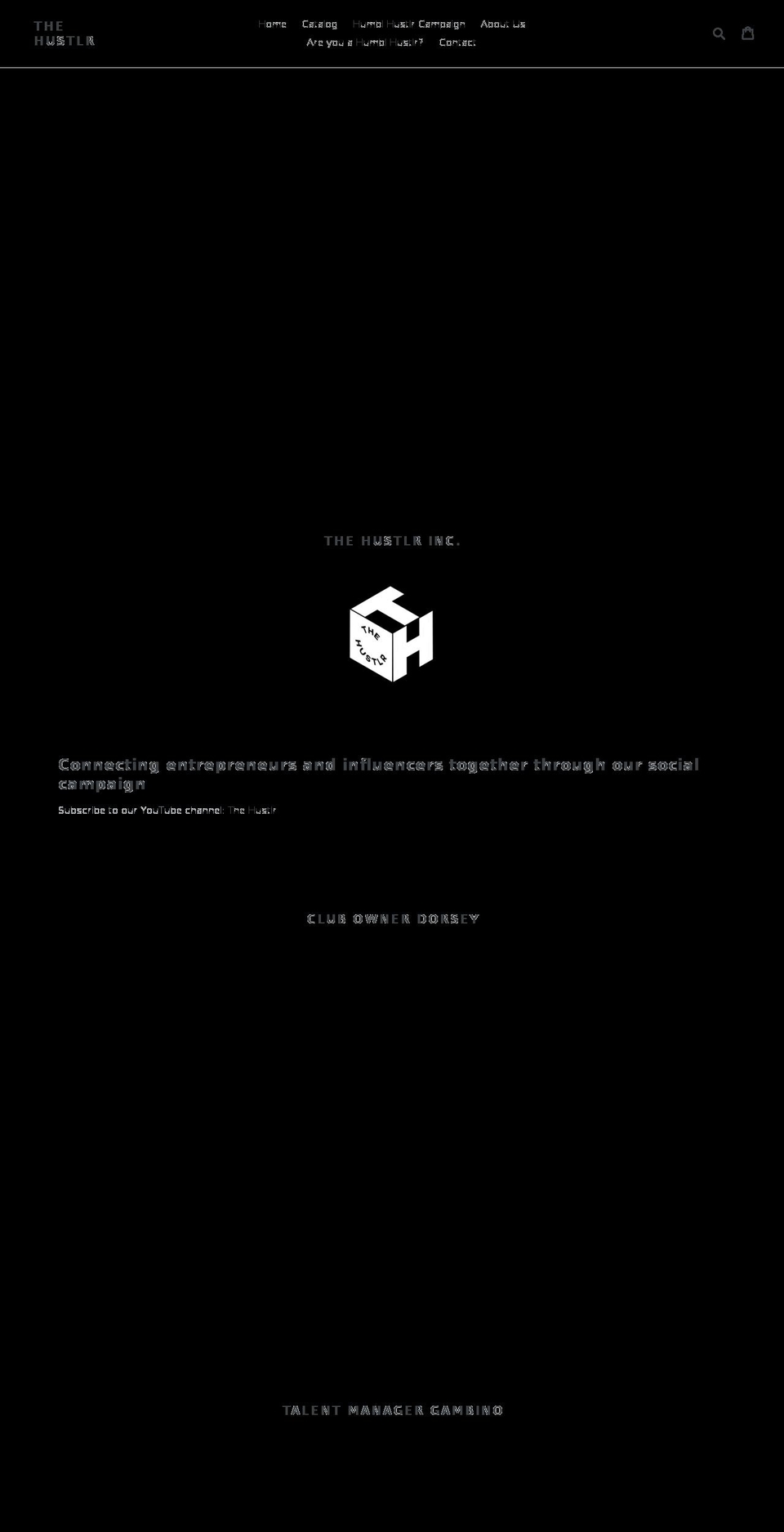 humblhustlr.com shopify website screenshot