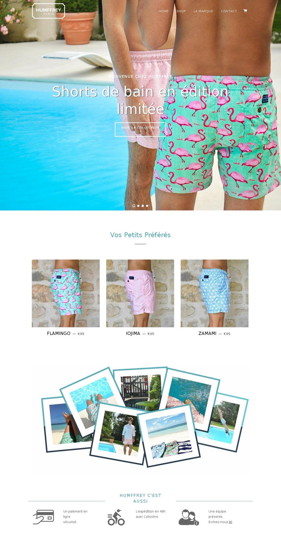 humffrey.com shopify website screenshot