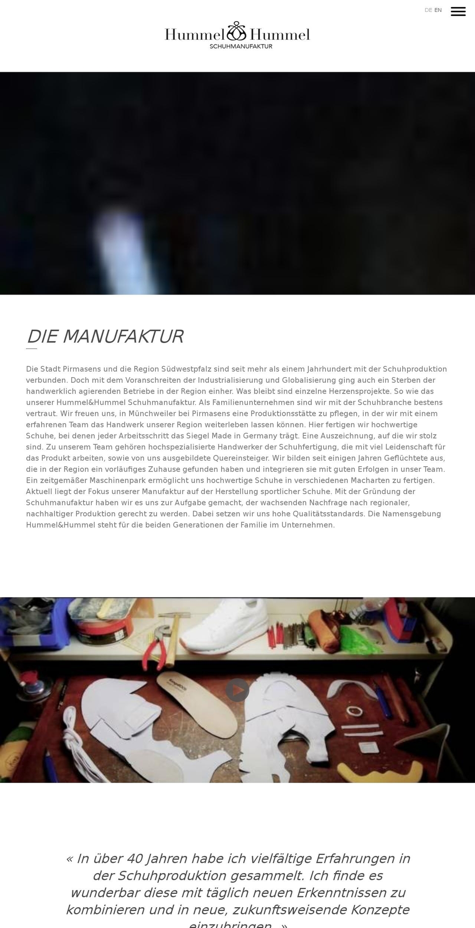 hummelundhummel.de shopify website screenshot